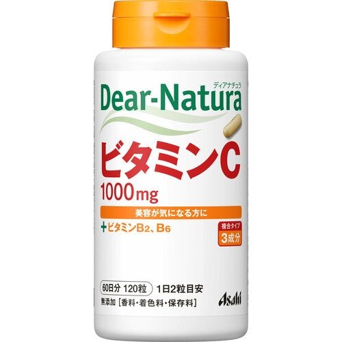 Asahi朝日-Dear-Natura-1000mg-維生素C-120錠